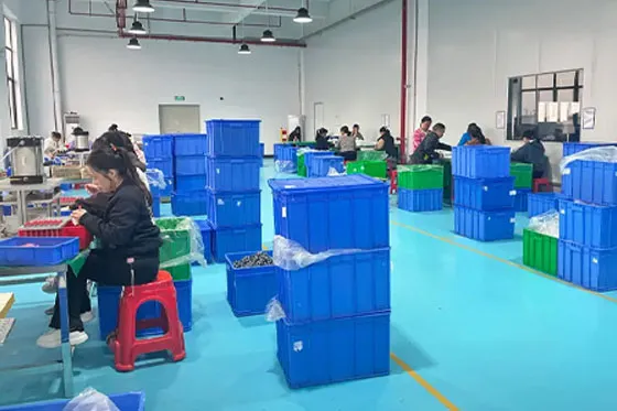 mass production and quality control of polymer mixer components