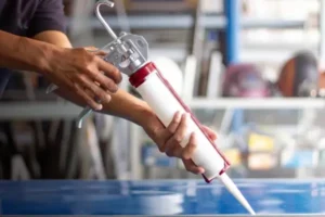 manual caulking dispenser gun