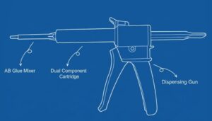 adhesive dispenser gun
