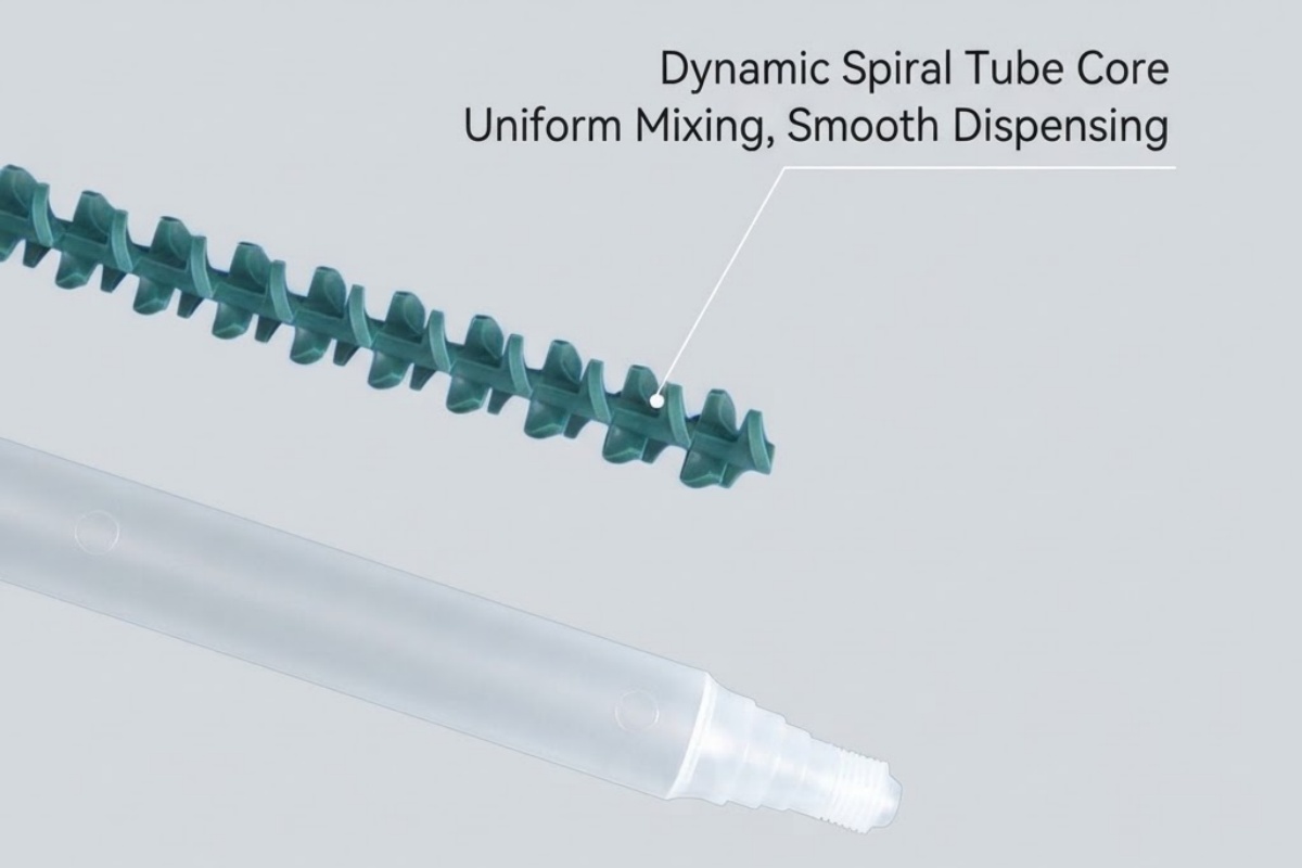 dynamic mixing nozzle