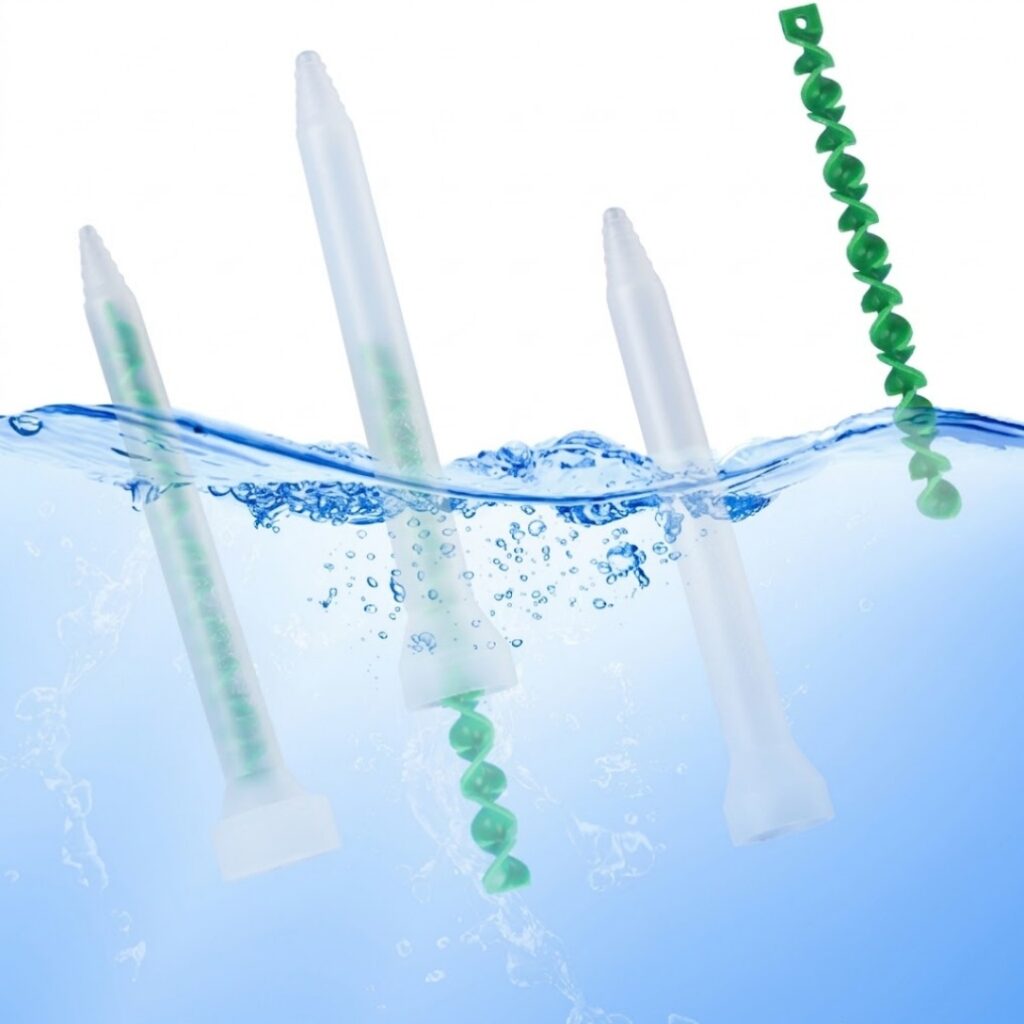 adhesive mixing nozzle