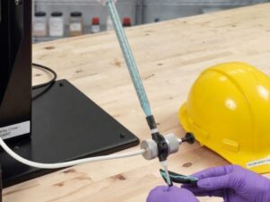 two part adhesive mixing nozzle 