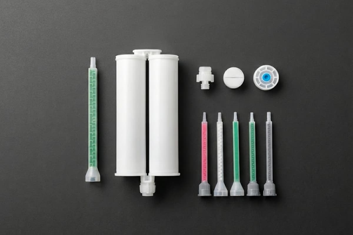 two part adhesive cartridge