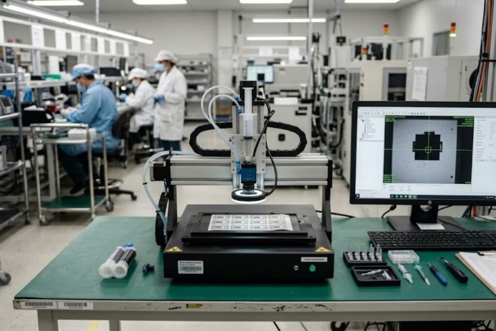 desktop precision dispensing system