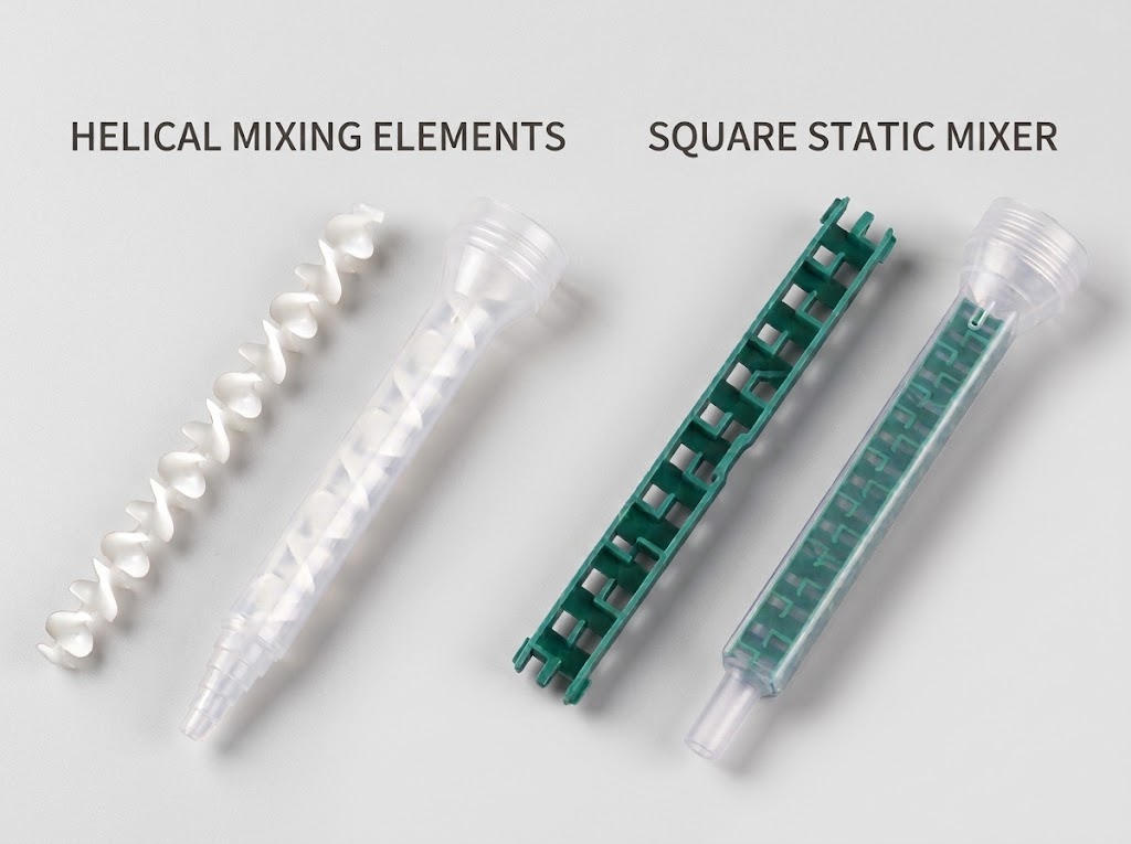 HELICAL MIXING ELEMENTS& SQUARE STATIC MIXER